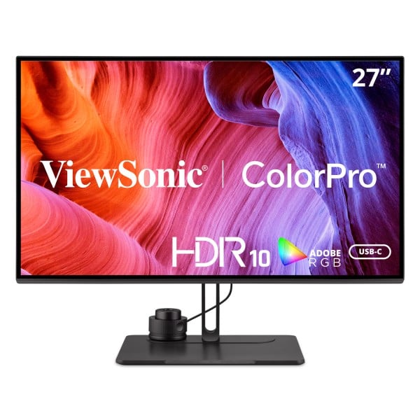 Viewsonic VP2786-4K 27" ColorPro™ 4K UHD IPS Monitor with ColorPro Wheel True 10-Bit Color, 90W USB C - ViewSonic Corp.