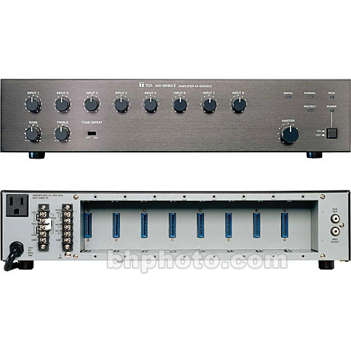 Toa Electronics M-900MK2 - 8-Channel Modular Mixer/Preamplifier - TOA Electronics