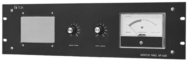 Toa Electronics MP-032B - 10-Channel Passive Monitor Panel - TOA Electronics