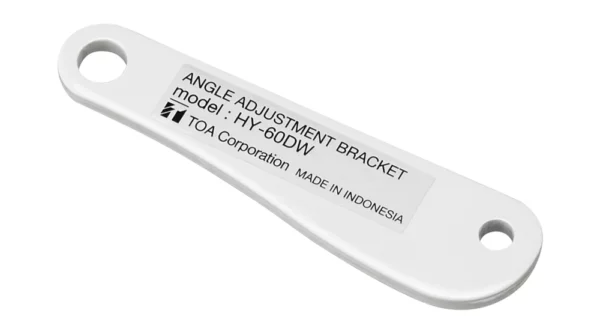 Toa Electronics Angle Adjustment Bracket Set for HX-7 Series Loudspeaker (White, Set of 3) - TOA Electronics