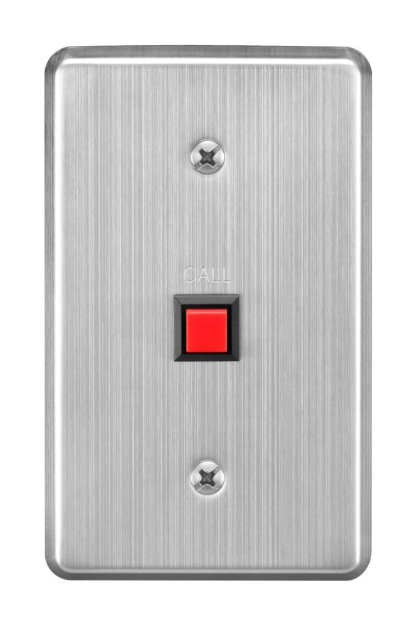 TOA Electronics RS-143 Single call button switch plate - TOA Electronics