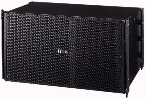 Toa Electronics SRA12L Mid-Sized Line Array 450W Speakers (Black) - TOA Electronics
