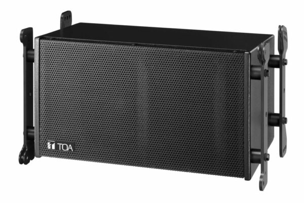 TOA Electronics SR-C8SWP 8" 2-Way- Short-throw (15⁰ V) Line Array speaker- Weather-resistant- Black - TOA Electronics