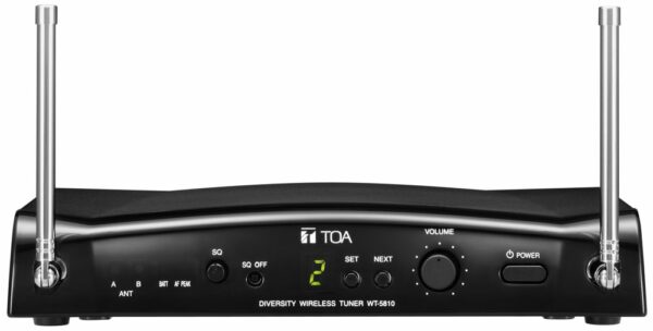 TOA Electronics WT-5810-AM RM1D00 Wireless Receiver- Portable- Space Diversity - TOA Electronics