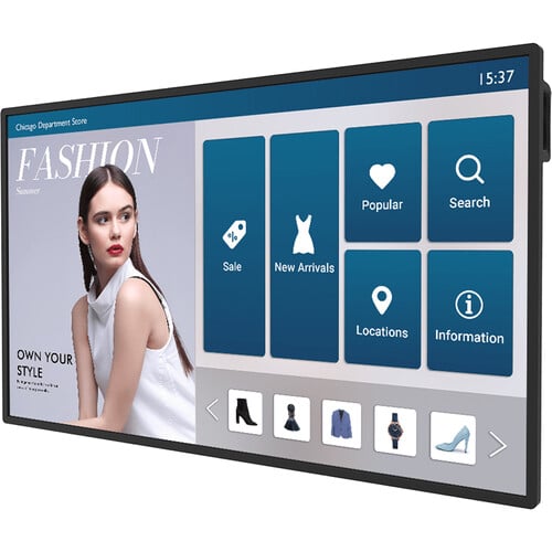 BenQ IL5501 55" 4K UHD Smart Interactive Signage Display - BenQ America Corp.