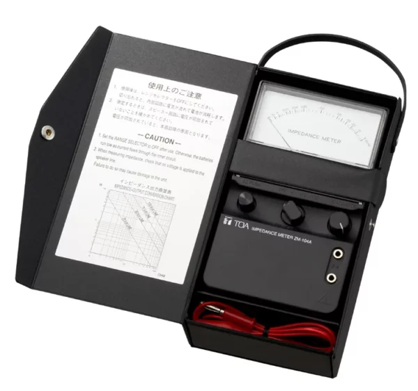 Toa Electronics ZM-104 - Portable Impedance Meter - TOA Electronics