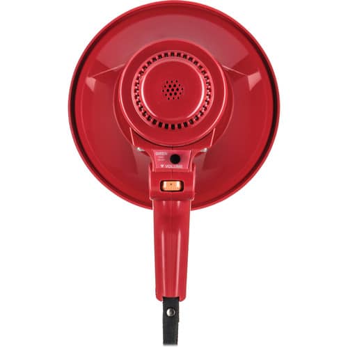 Toa Electronics ER-1215S 15W Handheld Megaphone with Siren (Red) - TOA Electronics