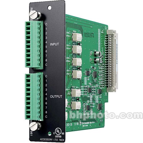 Toa Electronics D-981 - 8 x I/O Remote Control Module for D-901 and DP-K1 - TOA Electronics