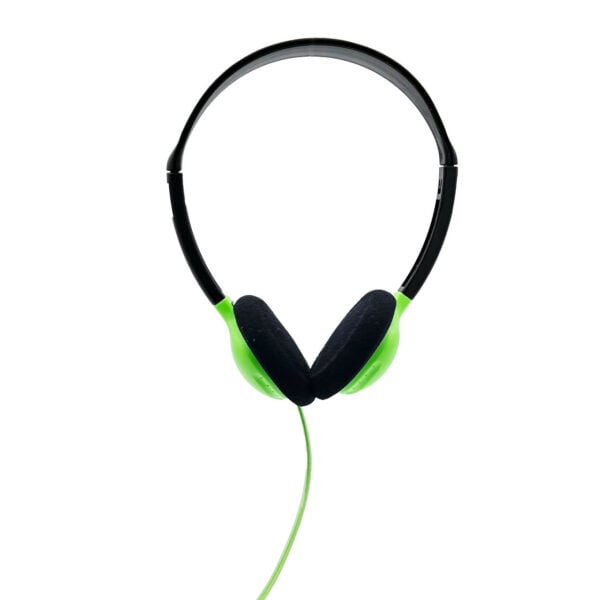 HamiltonBuhl Personal On-Ear Stereo Headphone - GREEN - Hamilton Electronics Corp.