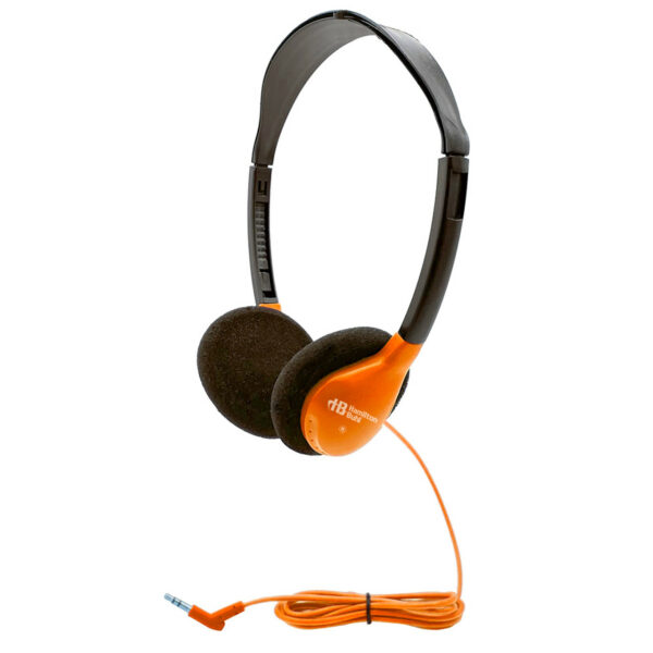 HamiltonBuhl Personal On-Ear Stereo Headphone - ORANGE - Hamilton Electronics Corp.
