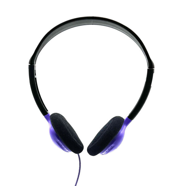 HamiltonBuhl Personal On-Ear Stereo Headphone - PURPLE - Hamilton Electronics Corp.