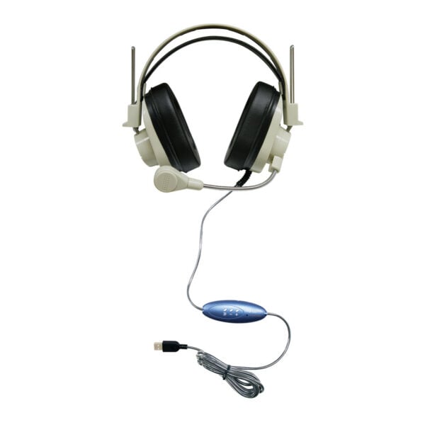 HamiltonBuhl Deluxe USB Headset with Gooseneck Microphone - 40 Pack - Hamilton Electronics Corp.