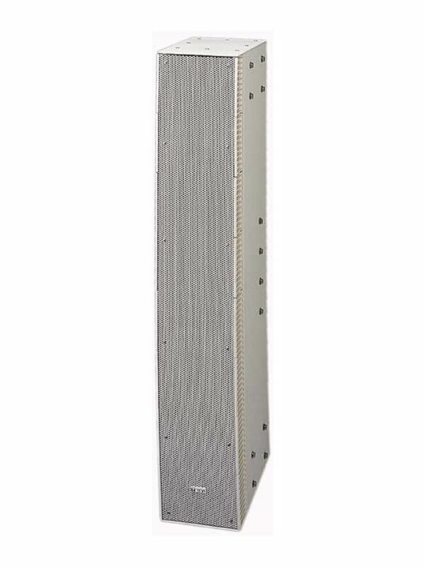 Toa Electronics SR-S4SWP Slim-Line Array Straight Speaker (White) - TOA Electronics