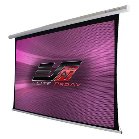 Elite Screens Elite ProAV Saker Tab-Tension Plus 180" CineWhite Electric Tab-Tensioned Front Projector Screen - Elite Screens Inc.