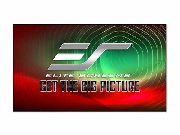 Elite Screens Aeon Starbright 9 123" 16:9 4K/8K UHD Ceiling Ambient Light Rejecting Fixed Frame Screen - Elite Screens Inc.