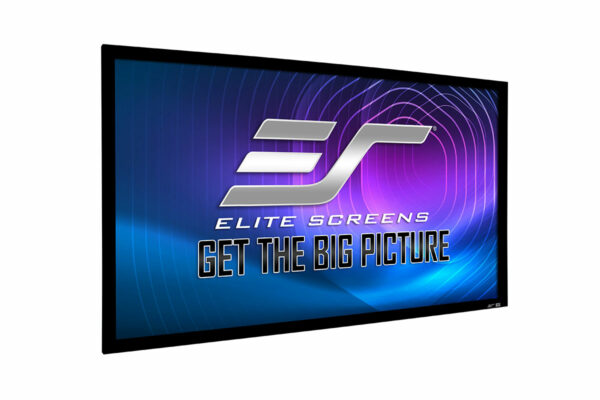 Elite Screens Sable Frame Starbright 9 156" 16:9 4K/8K UHD Ambient Light Rejecting Fixed Frame Projector Screen - Elite Screens Inc.