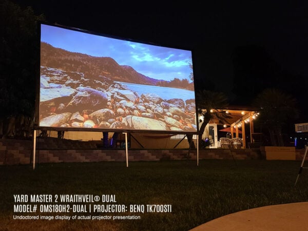 Elite Screens WraithVeil Dual Replacement Material for 100" 16:9 Yard Master 2 Models Outdoor Portable Projector Screens - Elite Screens Inc.