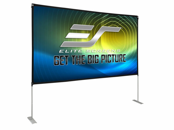 Elite Screens Yard Master Lite/125"/16:9/OD/Portable/ Collaps LW Aluminum Tube Frame/Base Stand/Carry Bag Outdoor Portable Projector Screens - Elite Screens Inc.