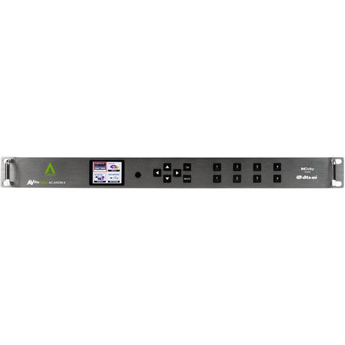 AVPro AC-AXION-4 Edge 4x4 4K60 HDMI Input with HDMI& HDBaseT Output Downmixing Matrix Switcher - AVPro