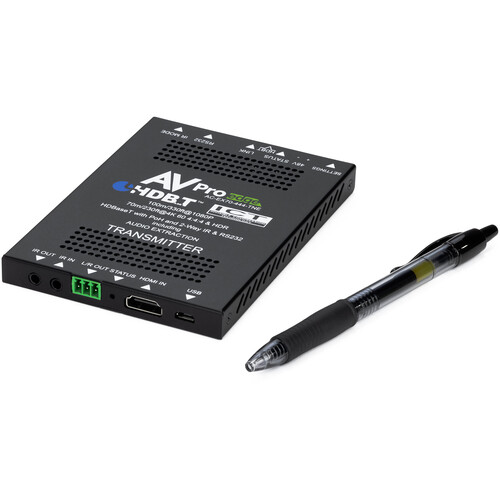 AVPro AC-EX70-444-TNE Edge HDBaseT Transmitter with PoH, 2-Way IR and RS-232 (230') - AVPro
