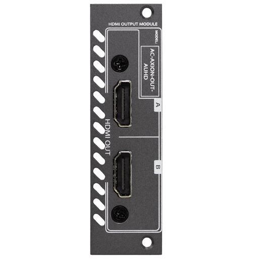 AVPro AC-AXION-OUT-AUHD Edge Dual 18 Gb/s HDMI Output Ports for Axion-X Chassis - AVPro
