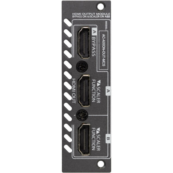 AVPro AC-AXION-OUT-MCS Edge 2 x HDMI 4K60 with MCS 1 x Mirrored HDMI Port Output Card for Axion-X Chassis - AVPro
