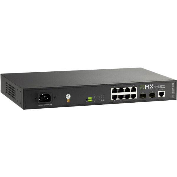 AVPro Edge 10-Port Gigabit PoE+ Network Switch with 2 x 1G SFP Ports - AVPro