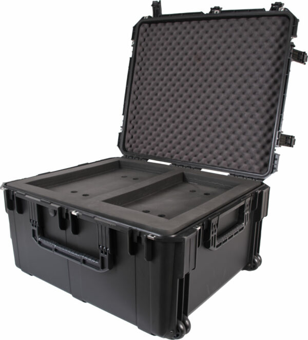 Analog Way ACC-AQL-HARD-CASE Custom protective hard case for Aquilon, with wheels and retractable handle - Analog Way, Inc.