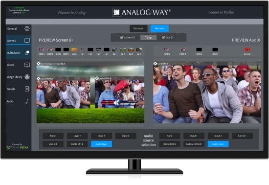 Analog Way AW-VDC-MDR4K AW VideoCompositor for Midra 4K - Analog Way, Inc.