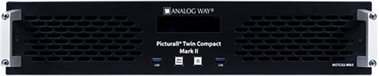 Analog Way MSTC02-MKII-R1 Picturall Twin Compact Mark II - Analog Way, Inc.