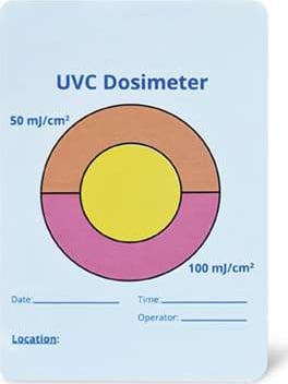 Copernicus 26100 UV TechTub Dosimeter Card Pack (set of 12) - Copernicus