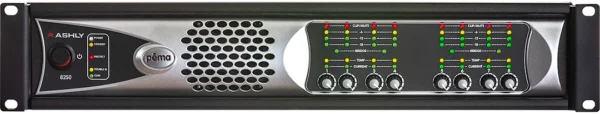 Ashly pema8250 pema Network Power Amplifier 8 x 250W @ 4 Ohms, 150W @ 8 Ohms with 8x8 Protea DSP - Ashly Audio