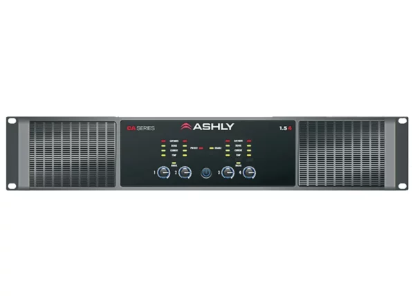 Ashly CA1.04 High Efficiency Power Amplifier 4 x 1000W @ 2/4 Ohms or 70V, 500W @ 8 Ohms - Ashly Audio