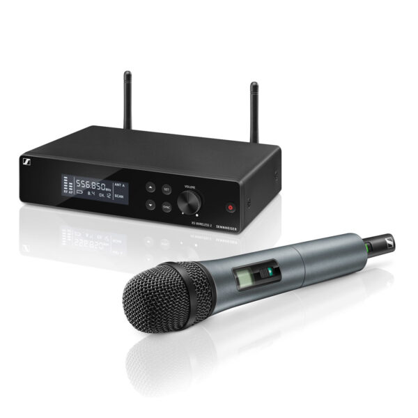 Sennheiser SKM 865-XSW-A Handheld transmitter equipped with e865 supercardioid pre-polarized condenser capsule & mute switch - Sennheiser Electronic Corp.