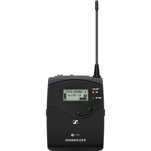 Sennheiser EW 100 G4-ME2 Wireless Omni Lavalier Microphone System (G: 566 to 608 MHz) - Sennheiser Electronic Corp.