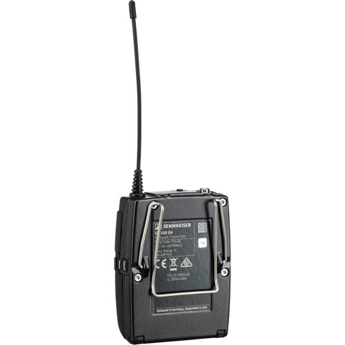 Sennheiser EW 100 ENG G4 Camera-Mount Wireless Combo Microphone System (G: 566 to 608 MHz) - Sennheiser Electronic Corp.