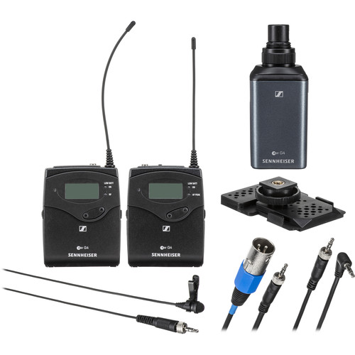 Sennheiser EW 100 ENG G4 Camera-Mount Wireless Combo Microphone System (A: 516 to 558 MHz) - Sennheiser Electronic Corp.