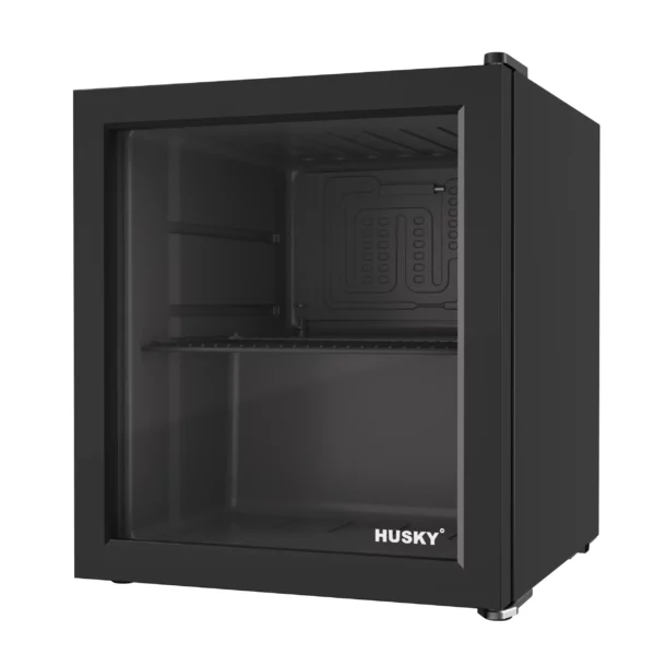 Husky OSFG011-BM Beverage Refrigerator 1.6 Cu. ft. Freestanding Compact Refrigerator Counter-Top Mini Fridge without Freezer (Black) - Husky
