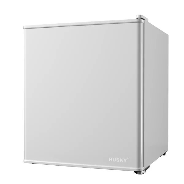 Husky OSFS009-WM Solid Door 1.5 cu. ft. Freestanding Countertop Mini Fridge in White without Freezer - Husky
