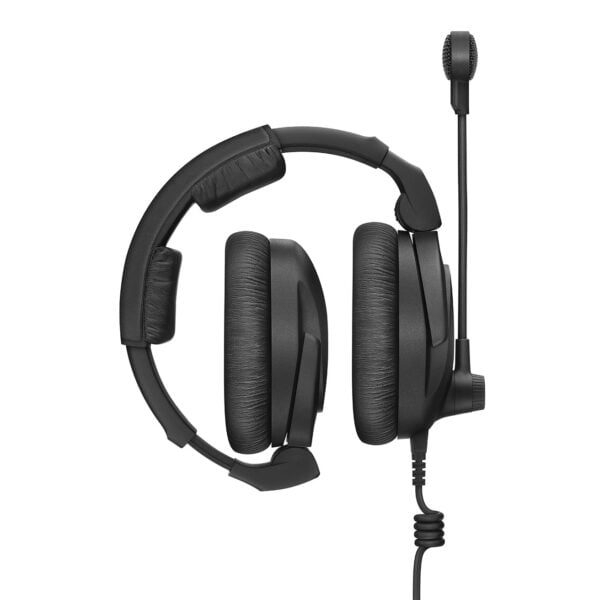 Sennheiser HMD 300 XQ-2 Broadcast headset with ultra-linear headphone response (dual sided, 64 ohm), microphone (hyper-cardioid, dynamic) - Sennheiser Electronic Corp.