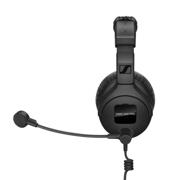 Sennheiser HMD 300 PRO Broadcast Headset With Ultra-Linear Headphone Response (Dual Sided, 64 Ohm) And Microphone (Hyper-Cardioid, Dynamic) - Sennheiser Electronic Corp.