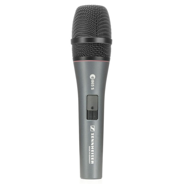 Sennheiser e 865 Handheld microphone (supercardioid, condenser) with and 3-pin XLR-M - Sennheiser Electronic Corp.