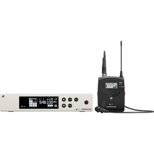 Sennheiser EW 100 G4-ME2 Wireless Omni Lavalier Microphone System (A: 516 to 558 MHz) - Sennheiser Electronic Corp.