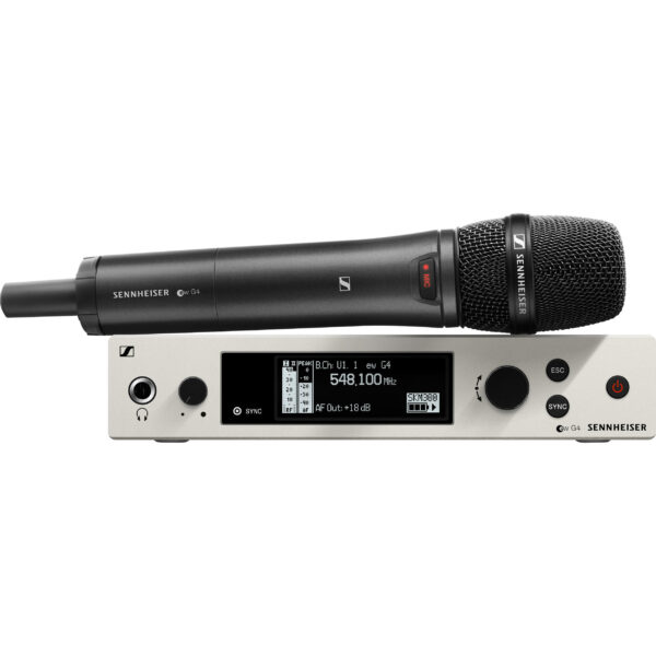 Sennheiser EW 300 G4-865-S Wireless Handheld Microphone System with MME 865 Capsule (GW1: 558 to 608 MHz) - Sennheiser Electronic Corp.