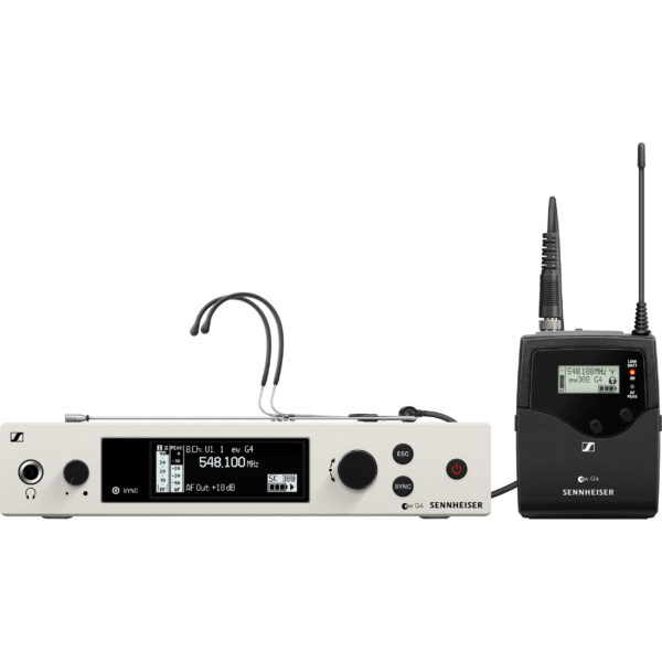 Sennheiser EW 300 G4-HEADMIC1-RC Wireless Omni Headset Microphone System (AW+: 470 to 558 MHz) - Sennheiser Electronic Corp.