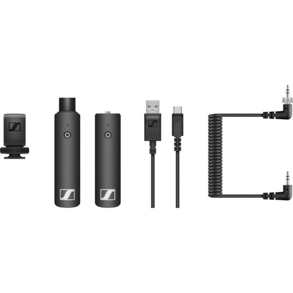 Sennheiser XSW-D PORTABLE INTERVIEW SET Digital Camera-Mount Wireless Plug-On Microphone System with No Mic (2.4 GHz) - Sennheiser Electronic Corp.