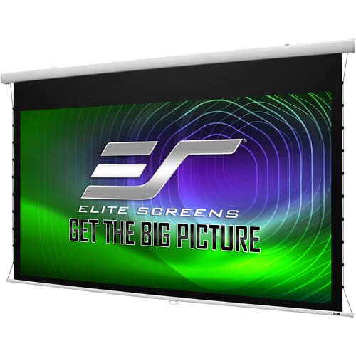Elite Screens Manual Pull-Down 16:9 Tab-Tension 3 Projector Screen (125") - Elite Screens Inc.