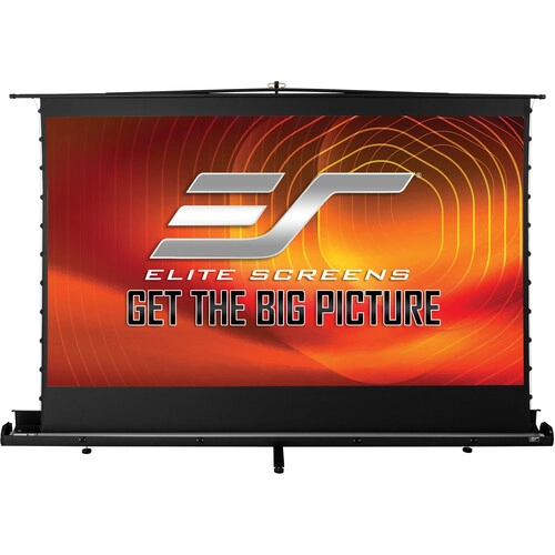 Elite Screens EZ Cinema Tab-Tension Cinegrey 5D 128" 16:9 Manual Ambient Light Rejecting Projection Screen - Elite Screens Inc.