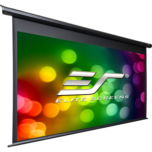 Elite Screens Spectrum/E 135"/16:9 - Acousticpro Uhd (Moir-Free Electric Motorized Sound Transparent Perforated) - Elite Screens Inc.