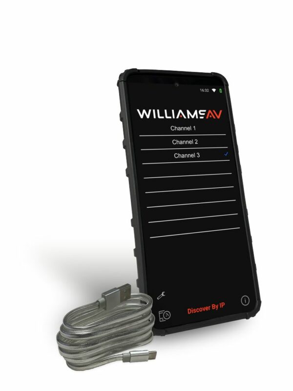 Williams WF R2-03 WAV Pro Wi-Fi Receiver for use with any WaveCAST enabled transmitter - Williams AV